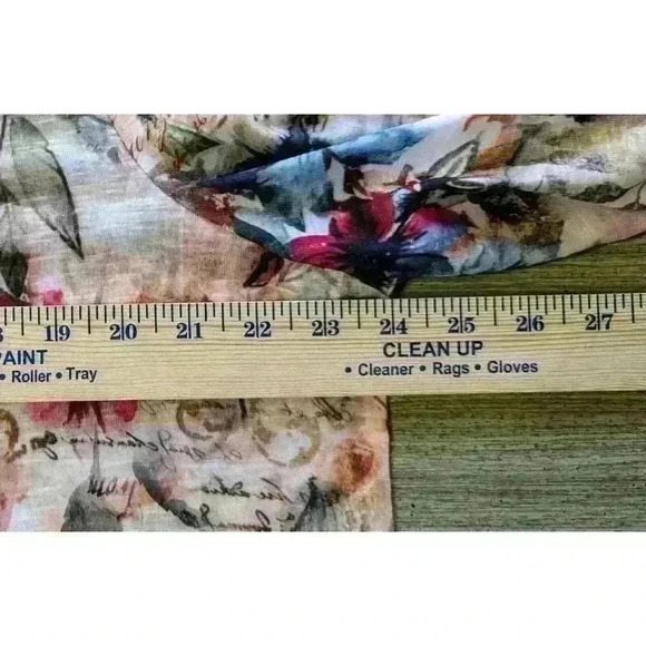 NWT Time and Tru Women's 3/4 Sleeve Rhinestone Top Size 3X - Picture 7 of 13